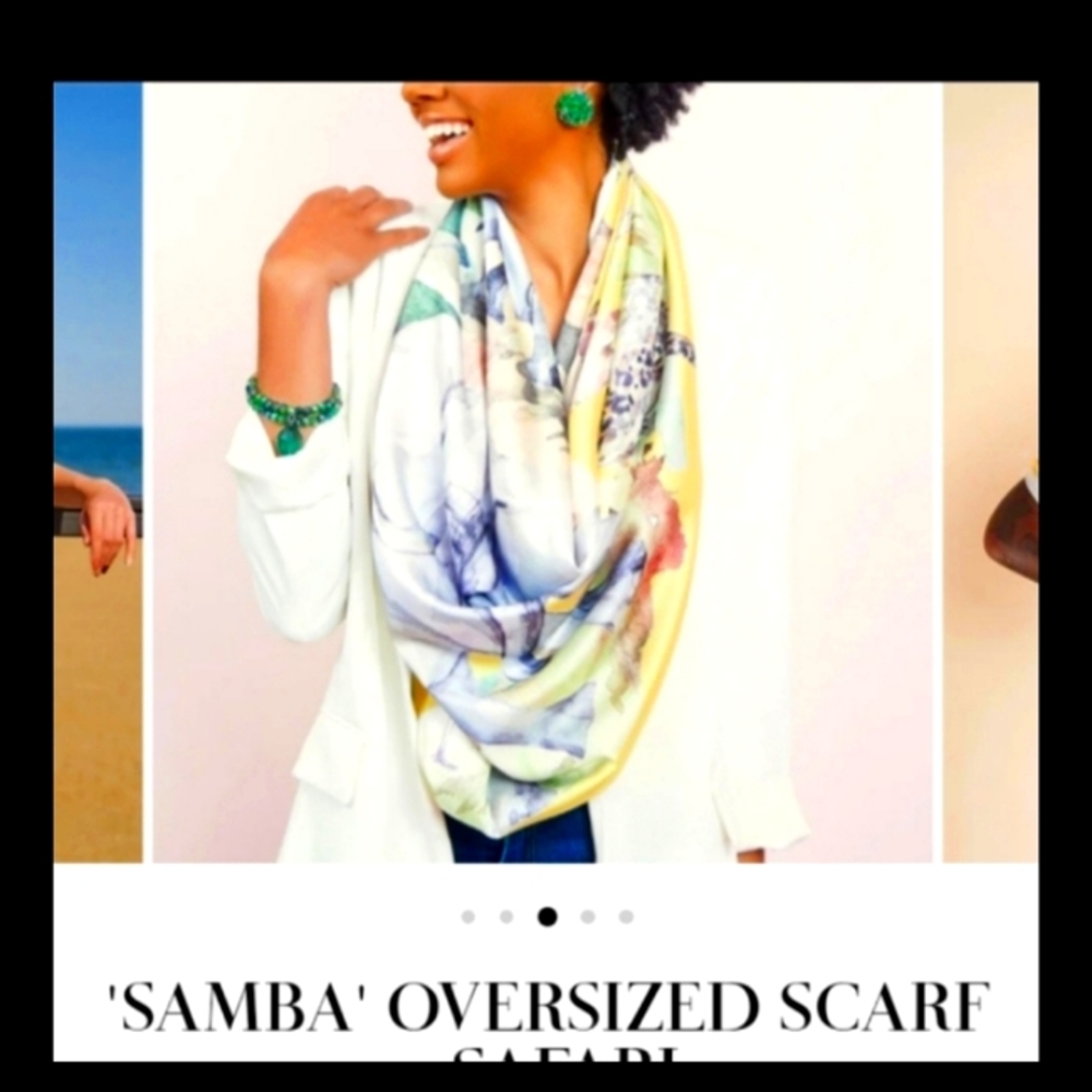 Sassy Jones Samba Safari Scarf!